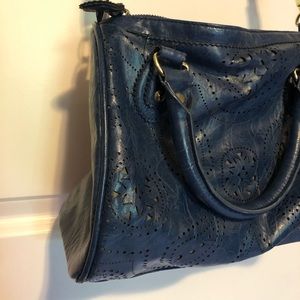 Steve Madden floral die cut purse